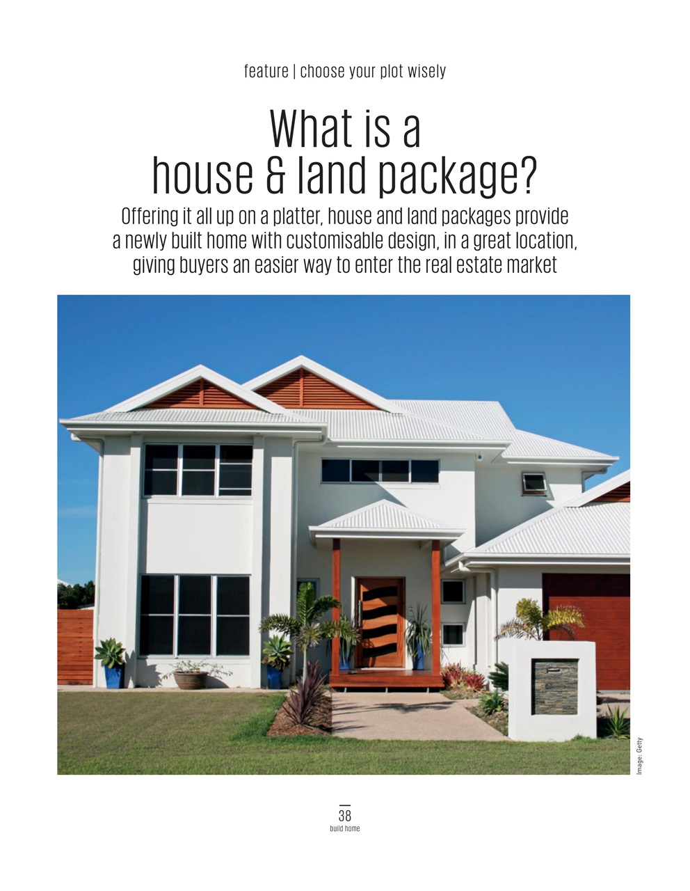 Build Home Preview Pages