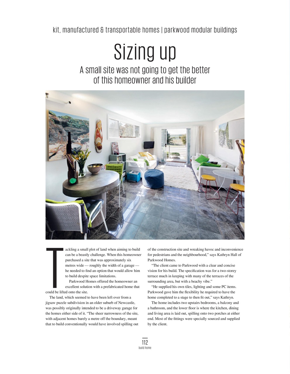 Build Home Preview Pages