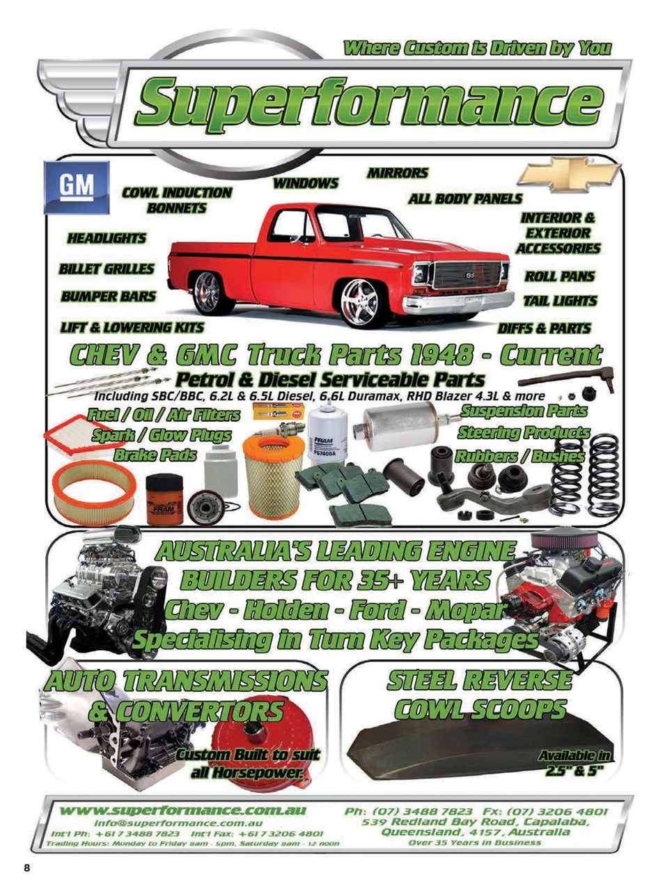 JUST PARTS Preview Pages