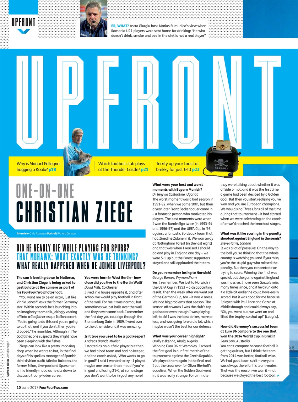 FourFourTwo Preview Pages