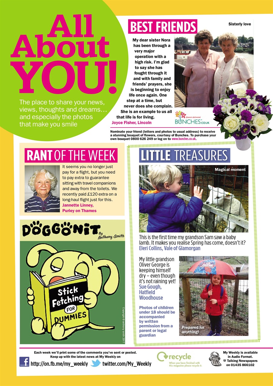 My Weekly Preview Pages