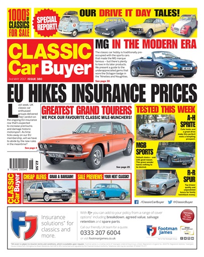 Classic Car Buyer issue 
