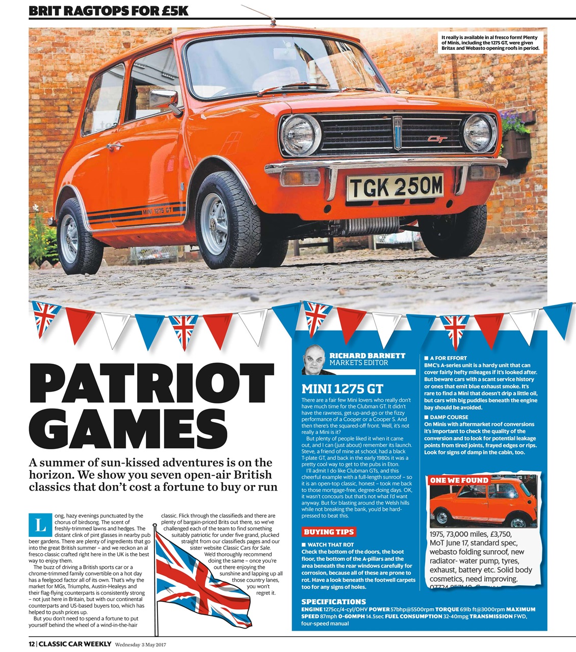Classic Car Weekly Preview Pages