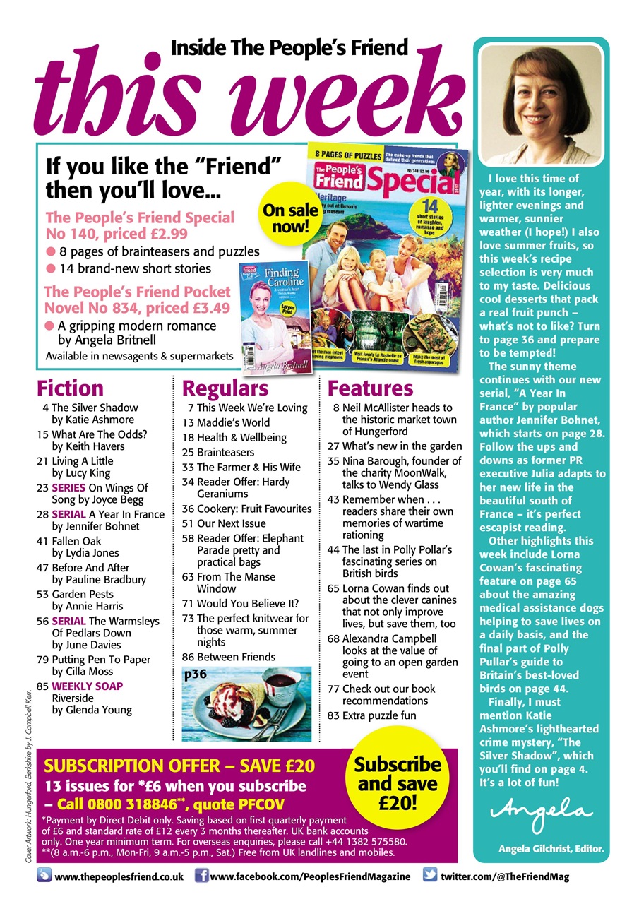 The People’s Friend Preview Pages