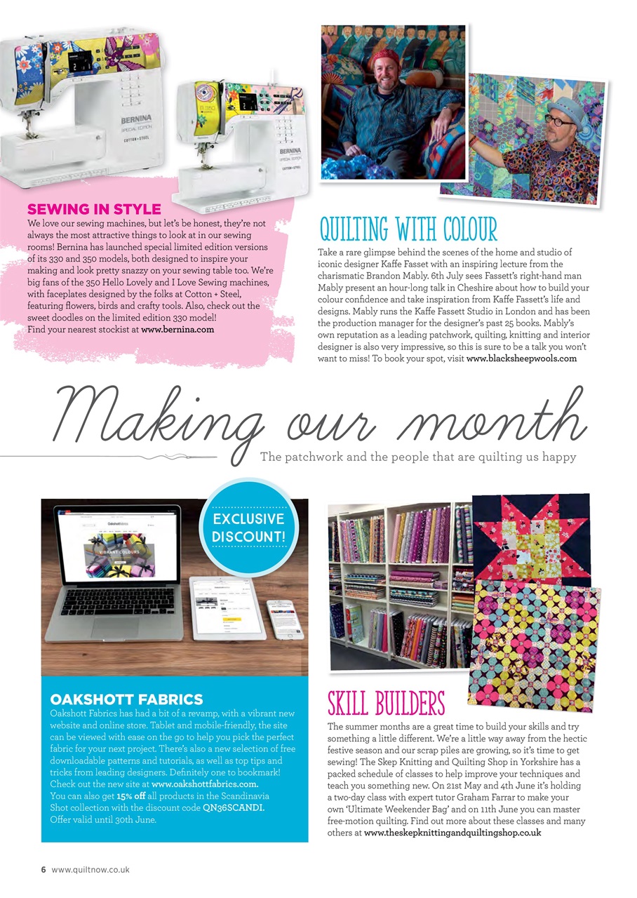 Quilt Now Preview Pages
