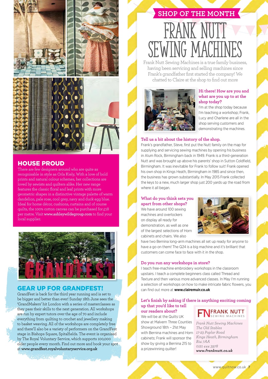 Quilt Now Preview Pages