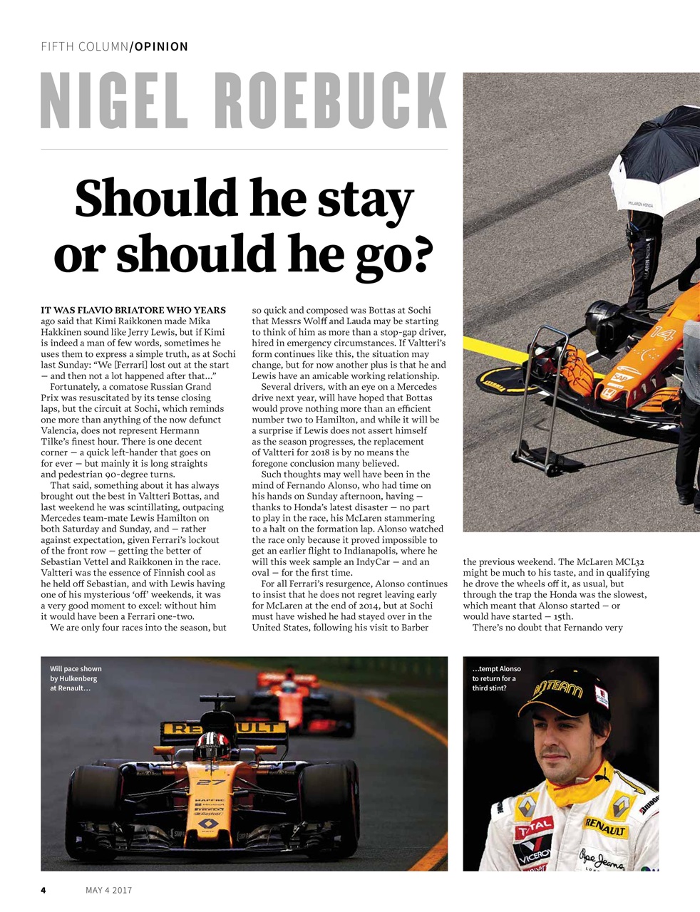 Autosport Preview Pages