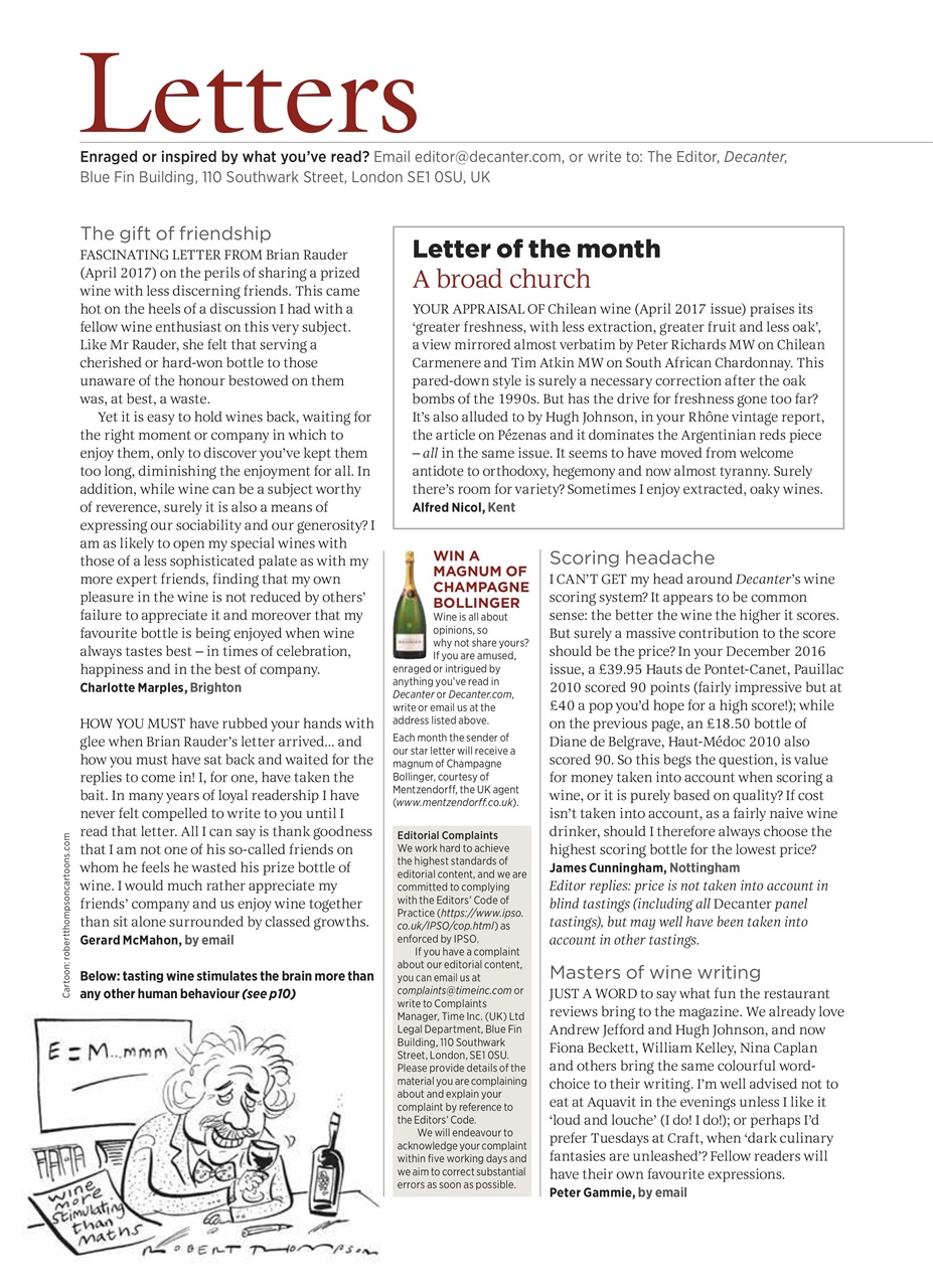 Decanter Preview Pages