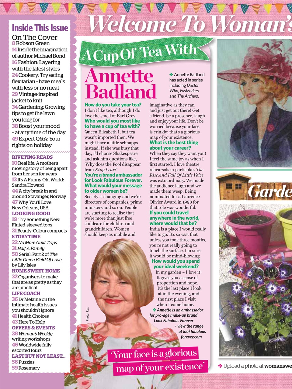 Woman's Weekly Preview Pages