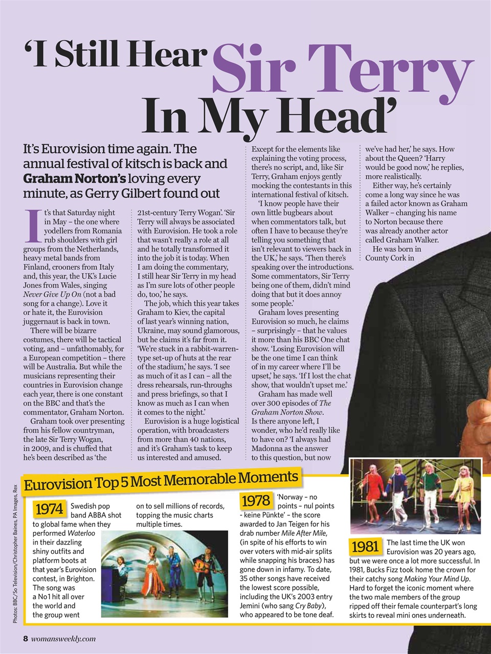 Woman's Weekly Preview Pages