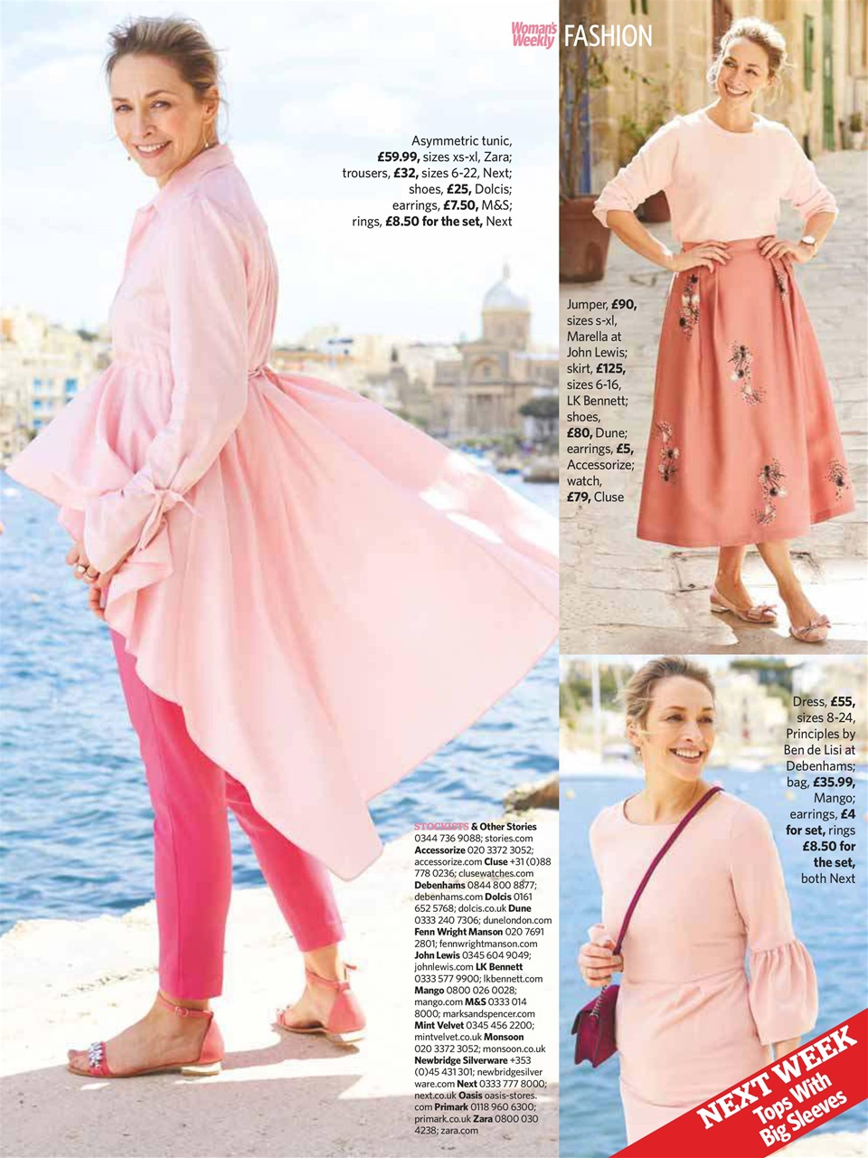 Woman's Weekly Preview Pages