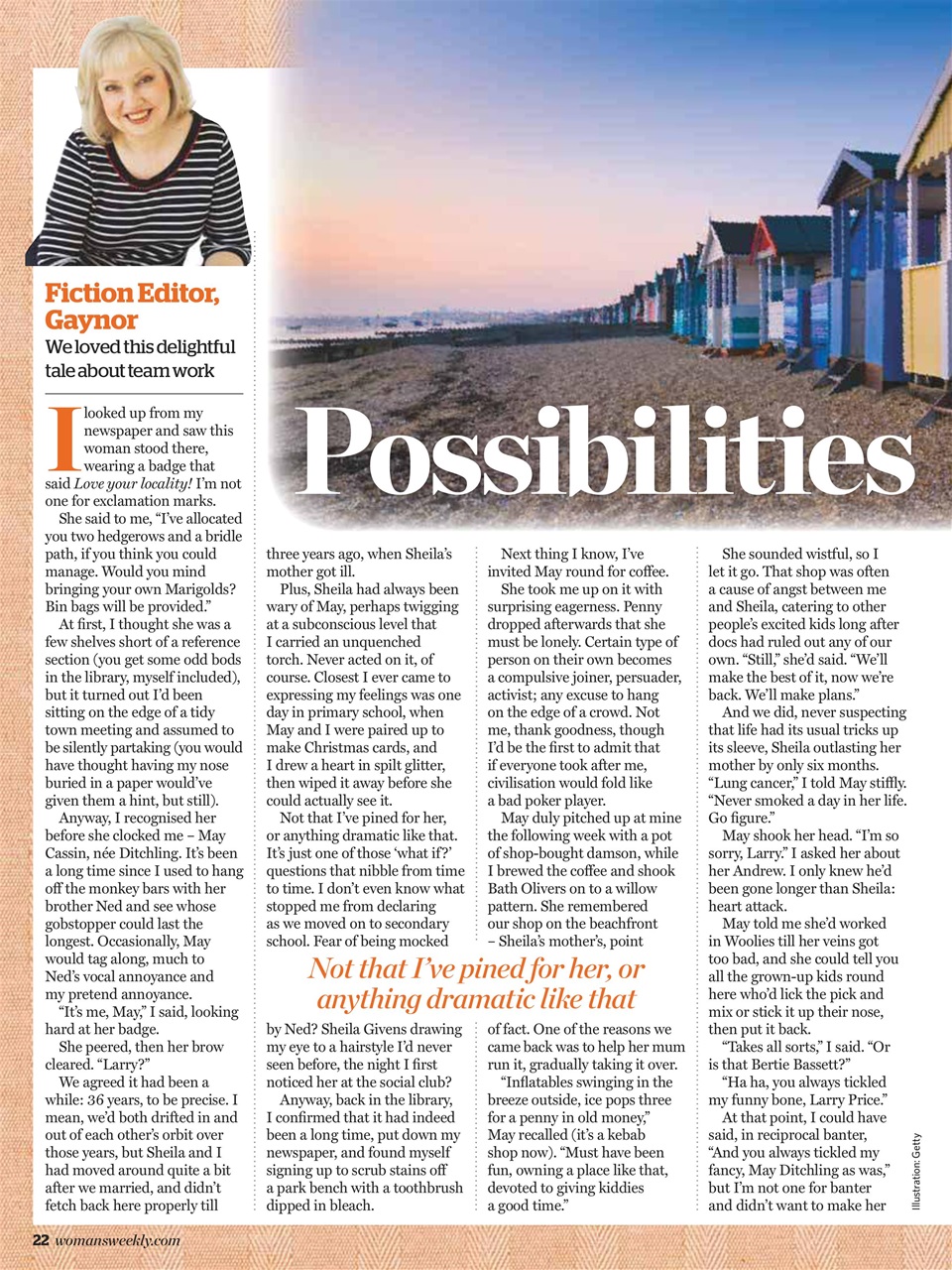 Woman's Weekly Preview Pages