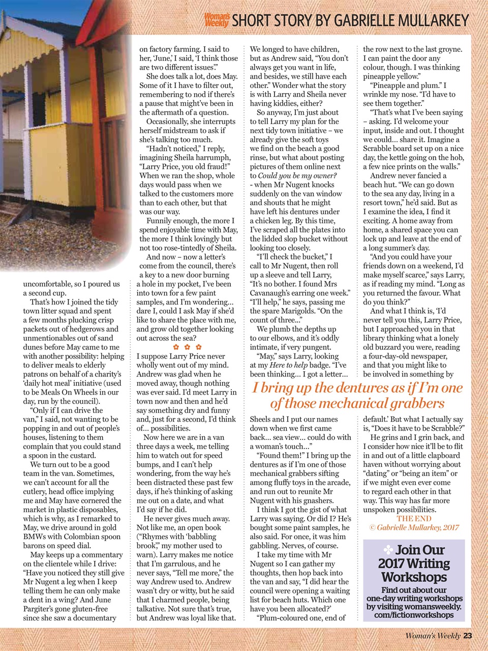 Woman's Weekly Preview Pages