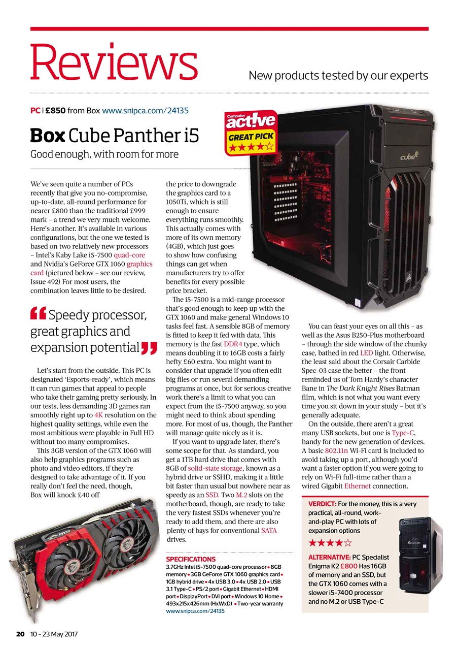 Computer Active Preview Pages