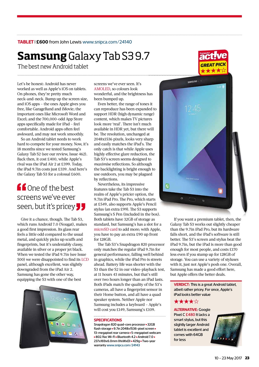 Computer Active Preview Pages