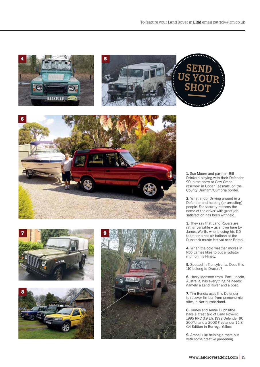 Land Rover Monthly Preview Pages