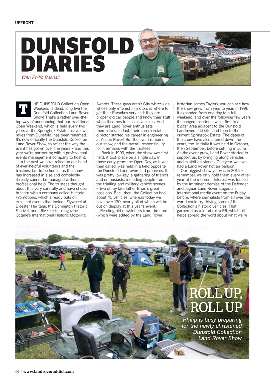 Land Rover Monthly Preview Pages