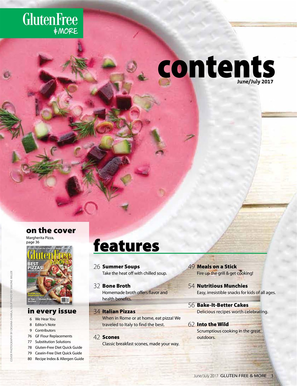 Gluten Free & More Preview Pages