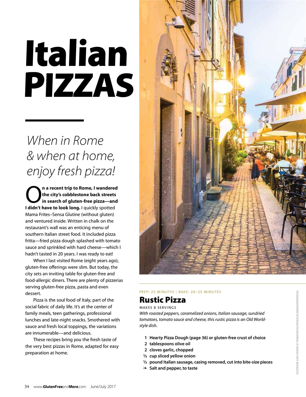 Gluten Free & More Preview Pages