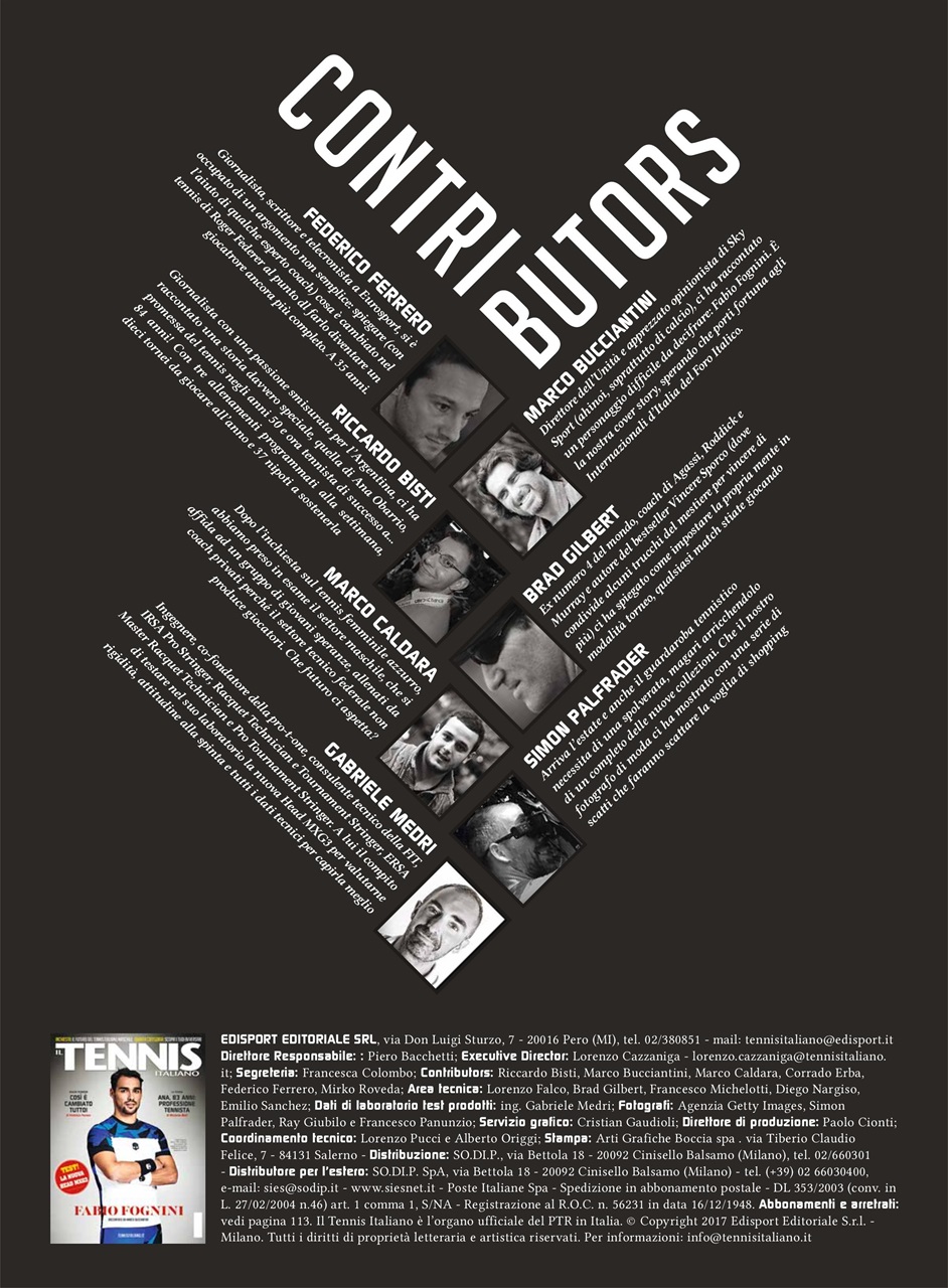 Il Tennis Italiano Preview Pages