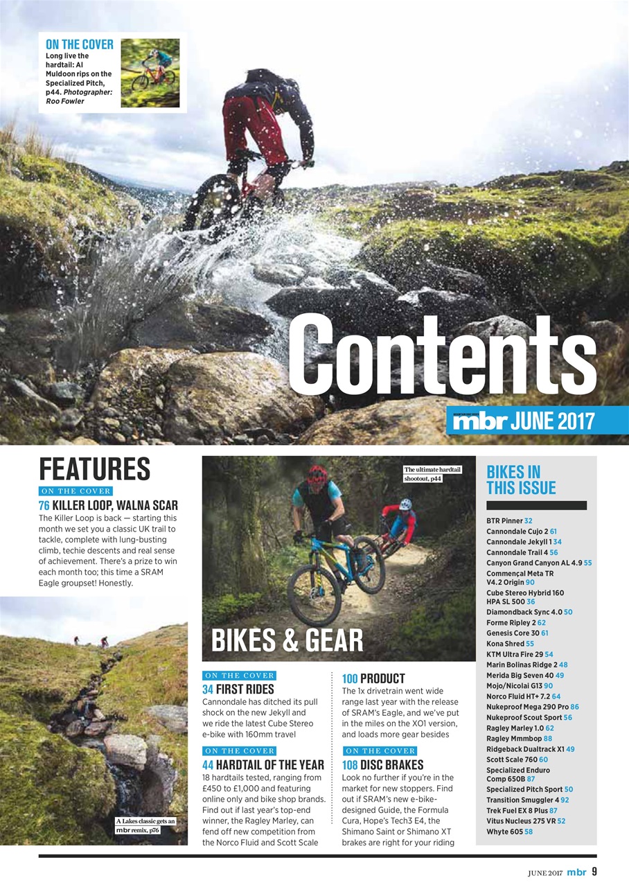 Mountain Bike Rider Preview Pages
