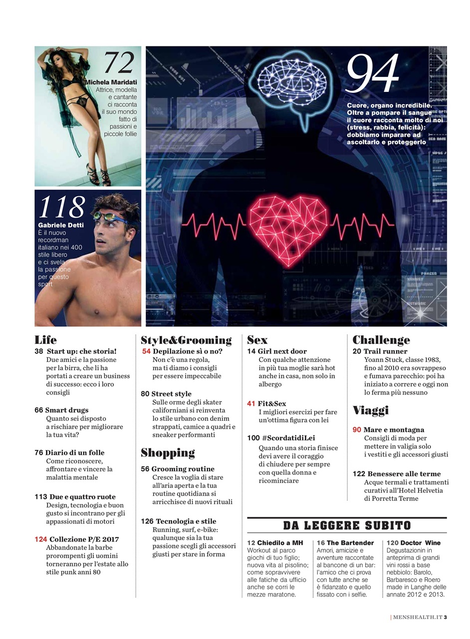 Men's Health Italia Preview Pages