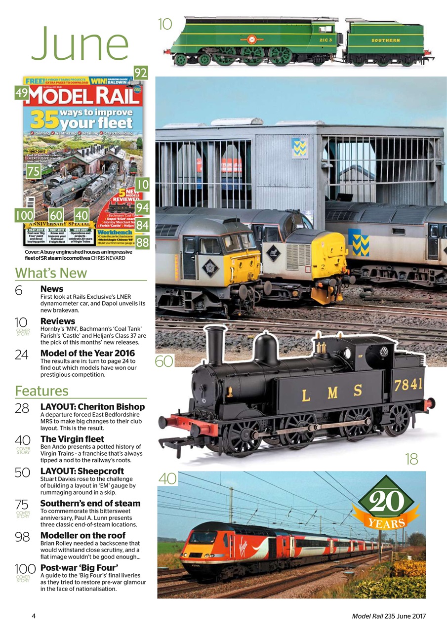 Model Rail Preview Pages