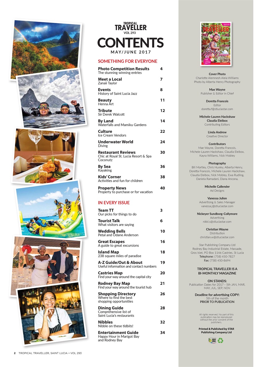 Tropical Traveller Preview Pages