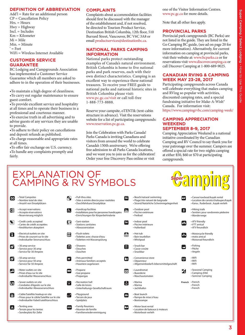 Snowbirds & RV Travelers Preview Pages