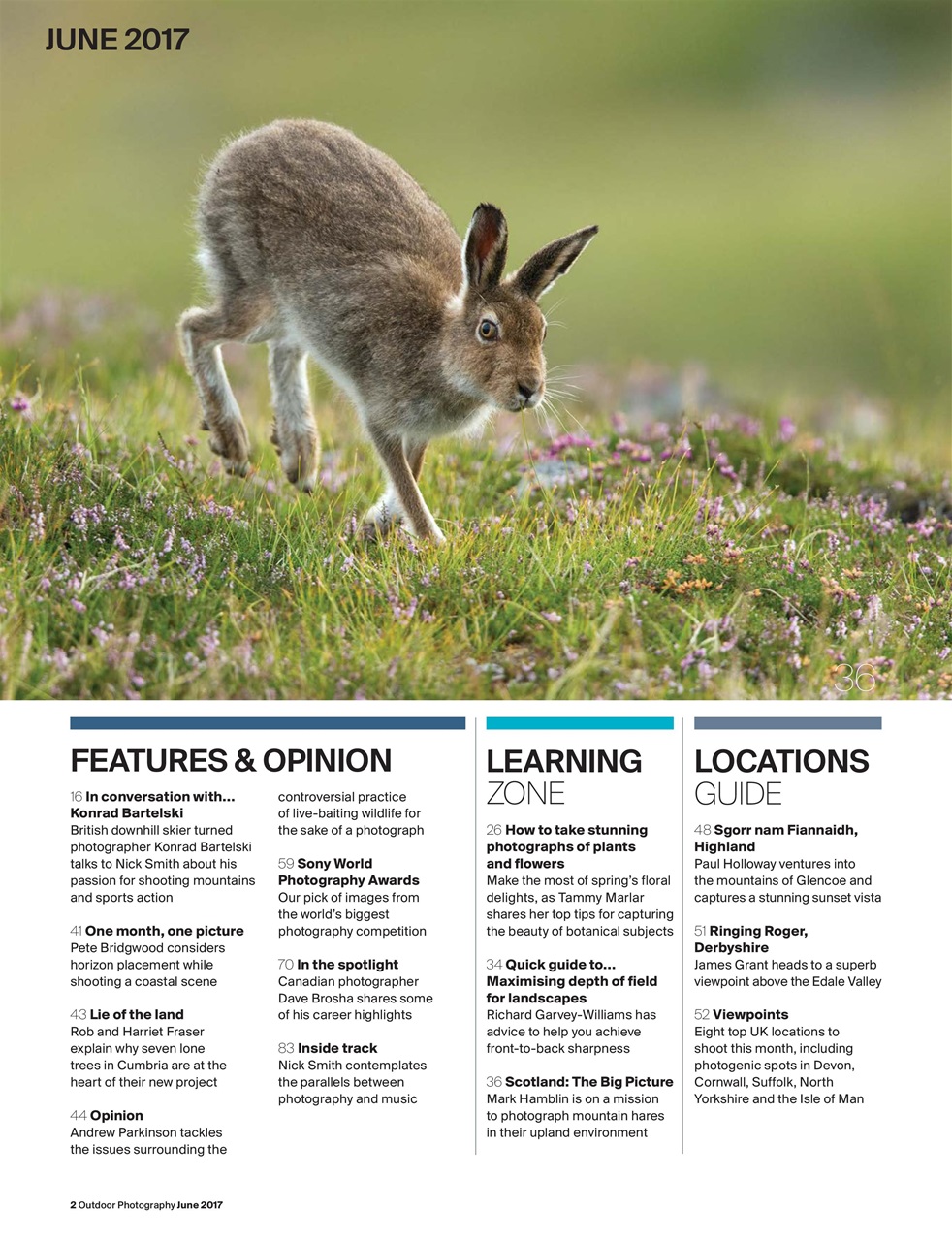 Outdoor Photography Preview Pages