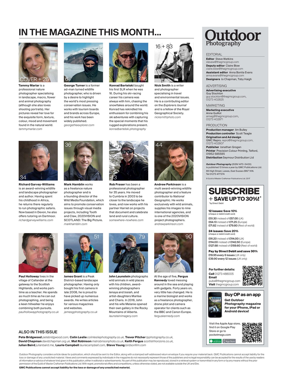 Outdoor Photography Preview Pages