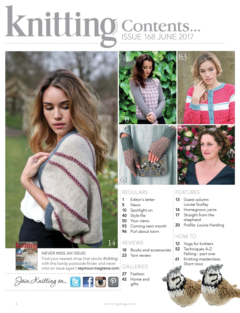 Knitting Preview Pages