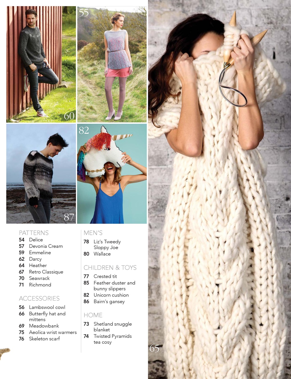 Knitting Preview Pages