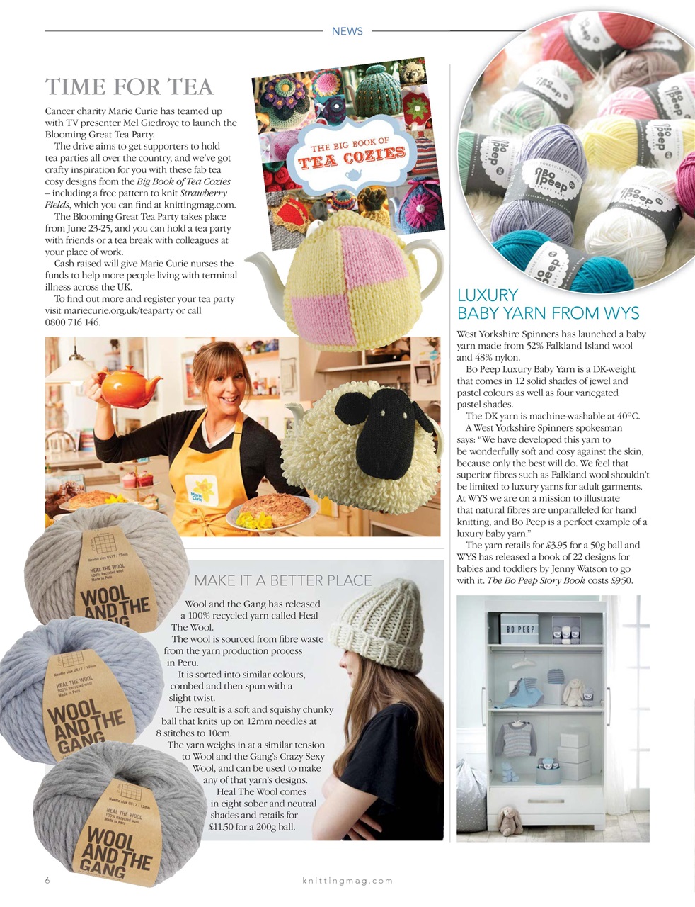 Knitting Preview Pages