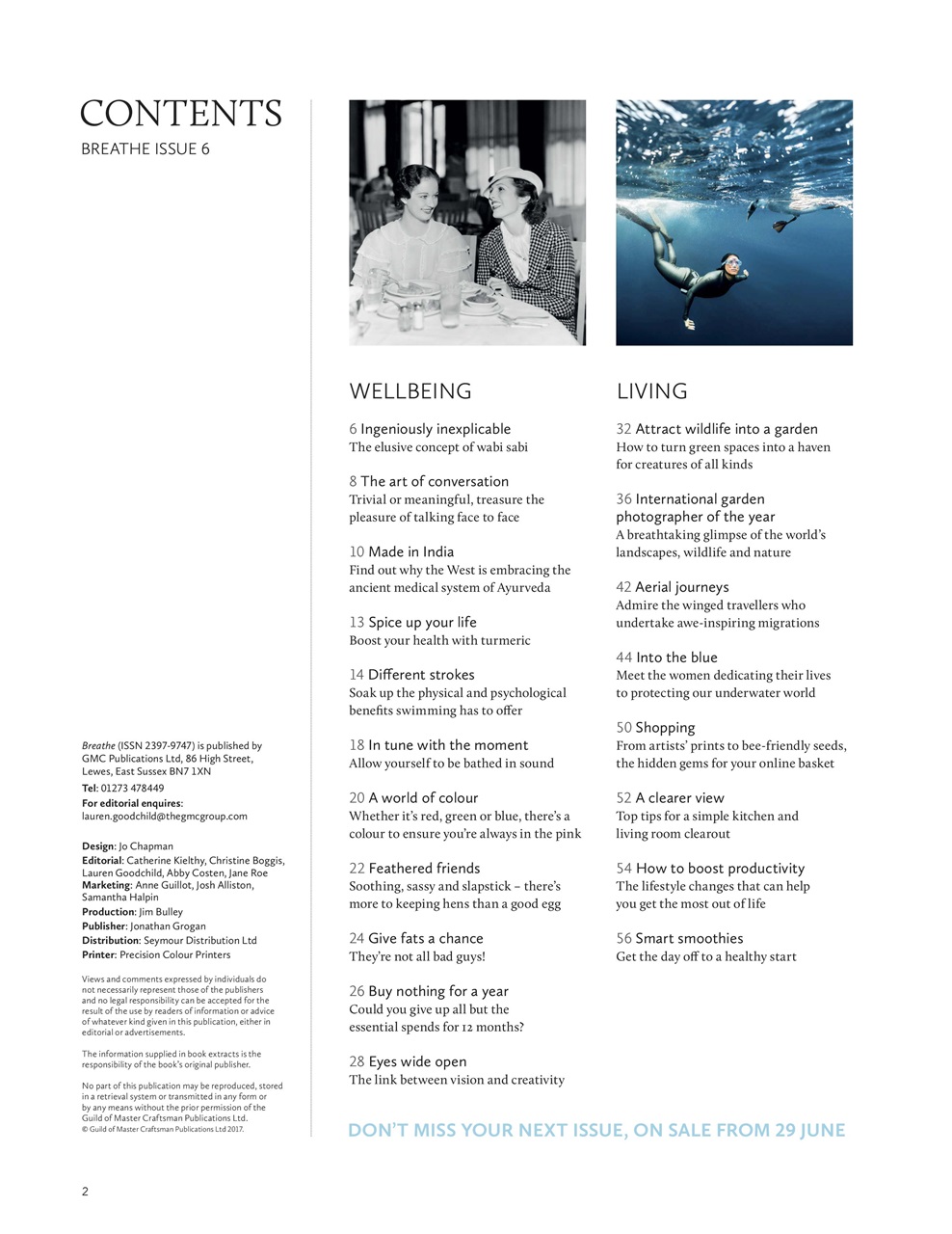 Breathe Preview Pages