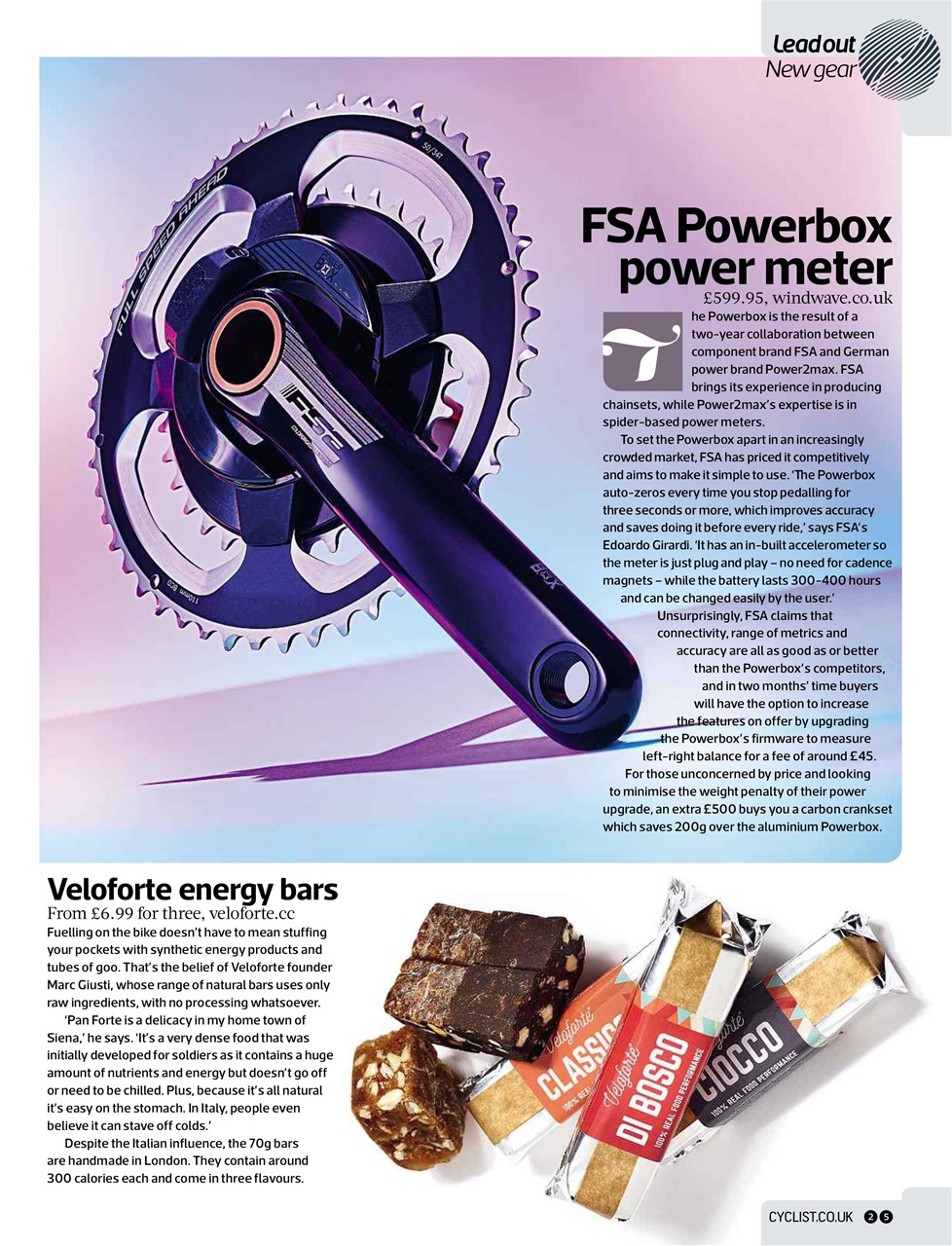 Cyclist Preview Pages