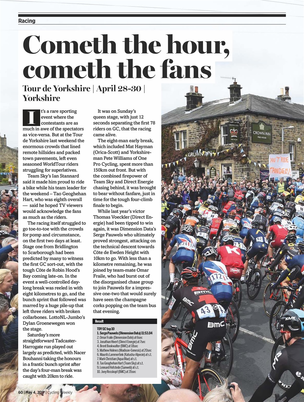 Cycling Weekly Preview Pages