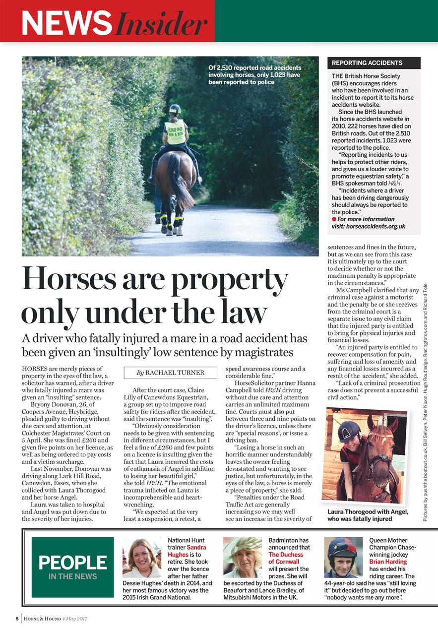 Horse & Hound Preview Pages