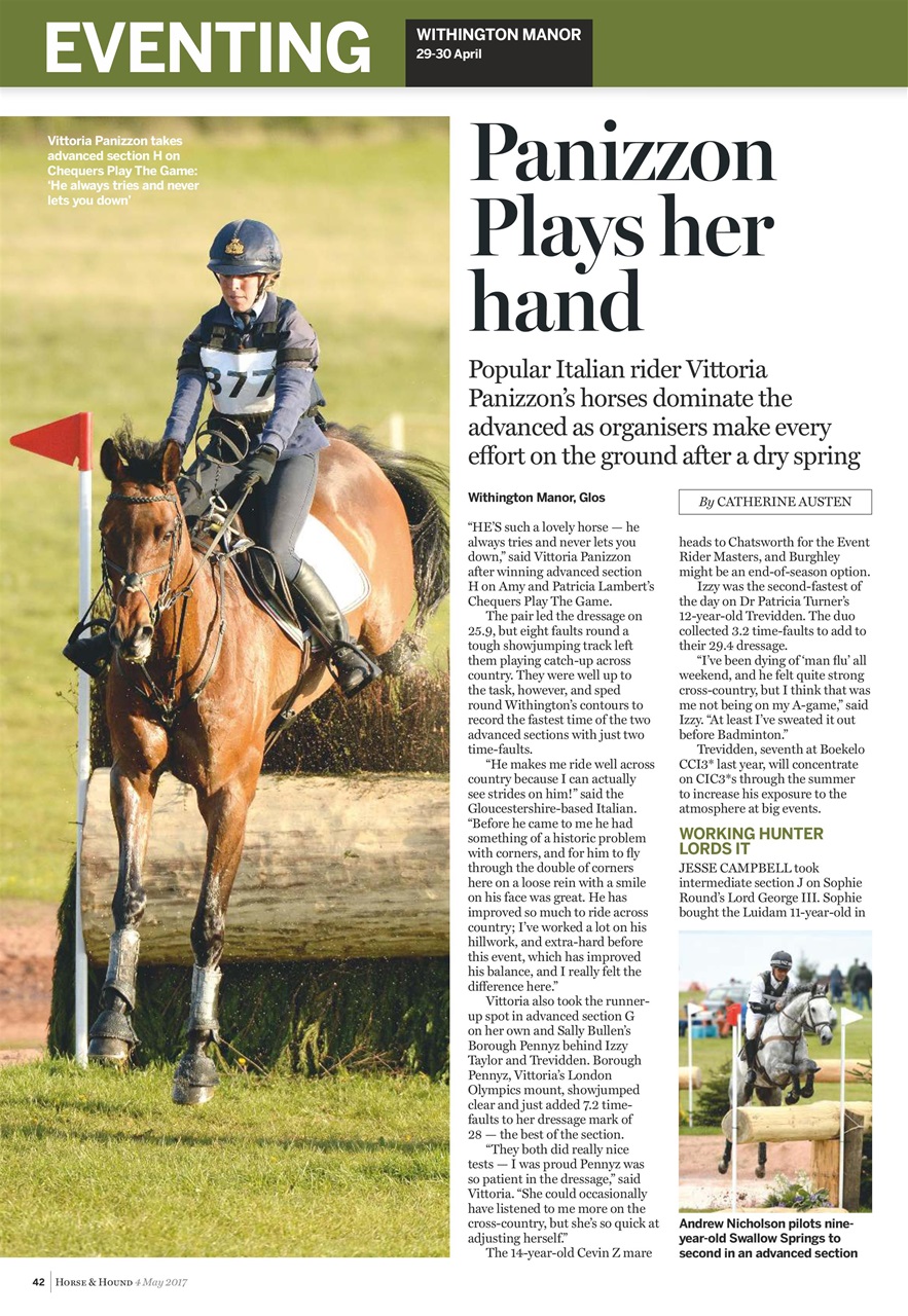 Horse & Hound Preview Pages