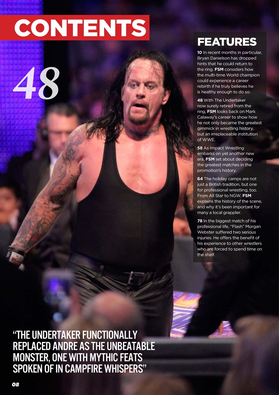 Wrestletalk Magazine Preview Pages