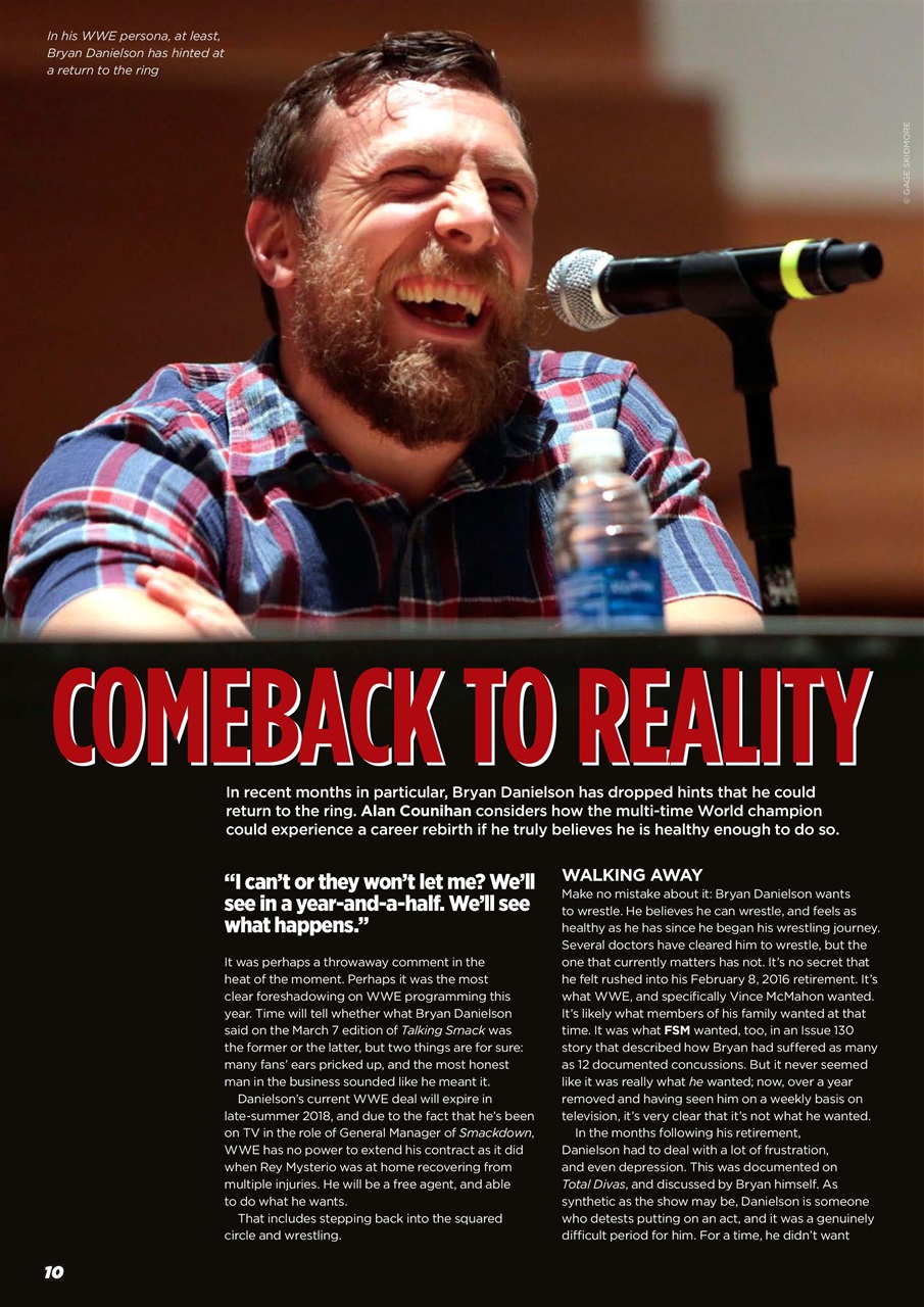 Wrestletalk Magazine Preview Pages