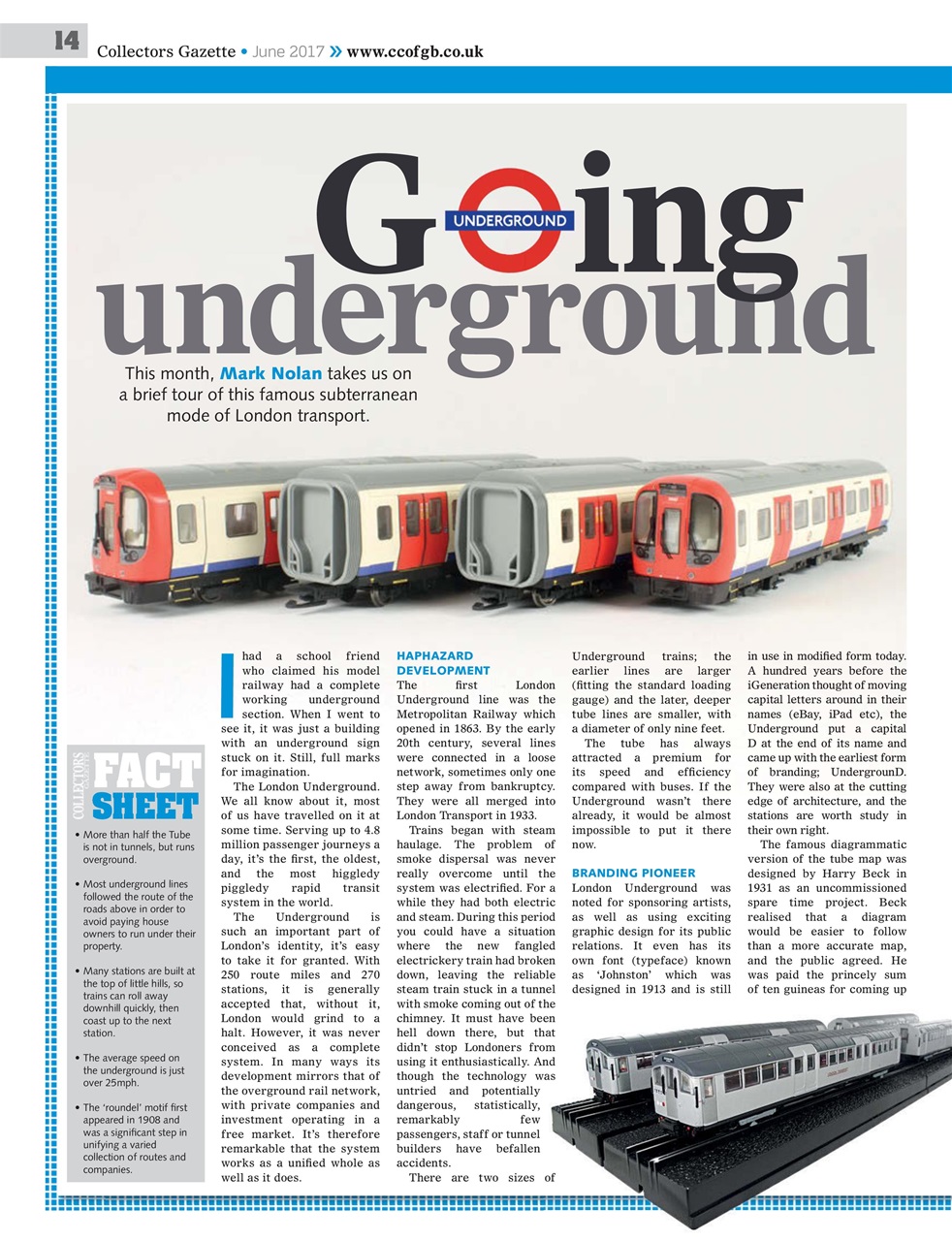 Collectors Gazette Preview Pages