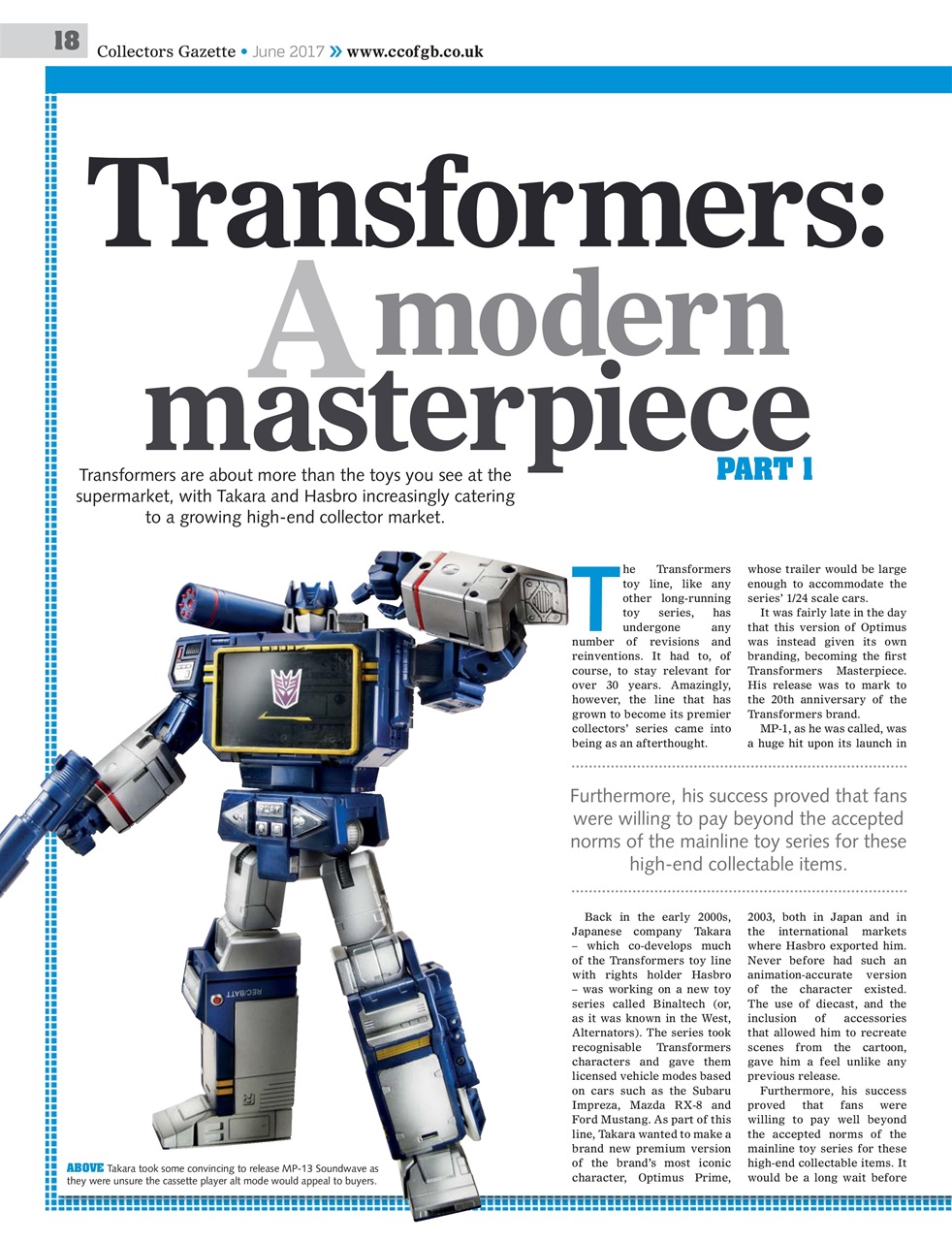 Collectors Gazette Preview Pages