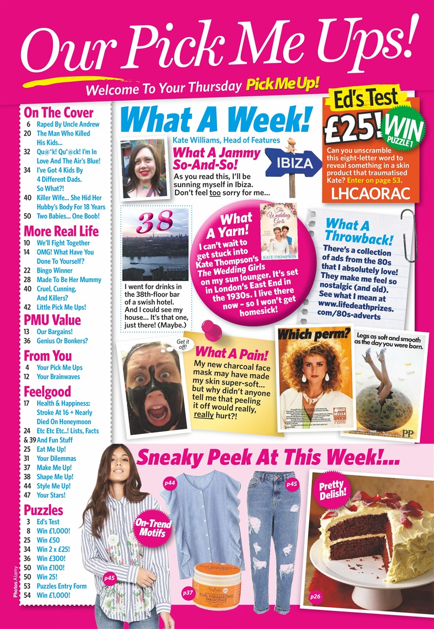 Pick Me Up Preview Pages