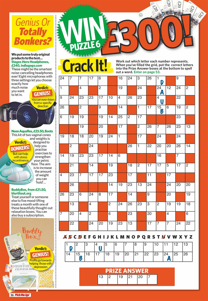 Pick Me Up Preview Pages