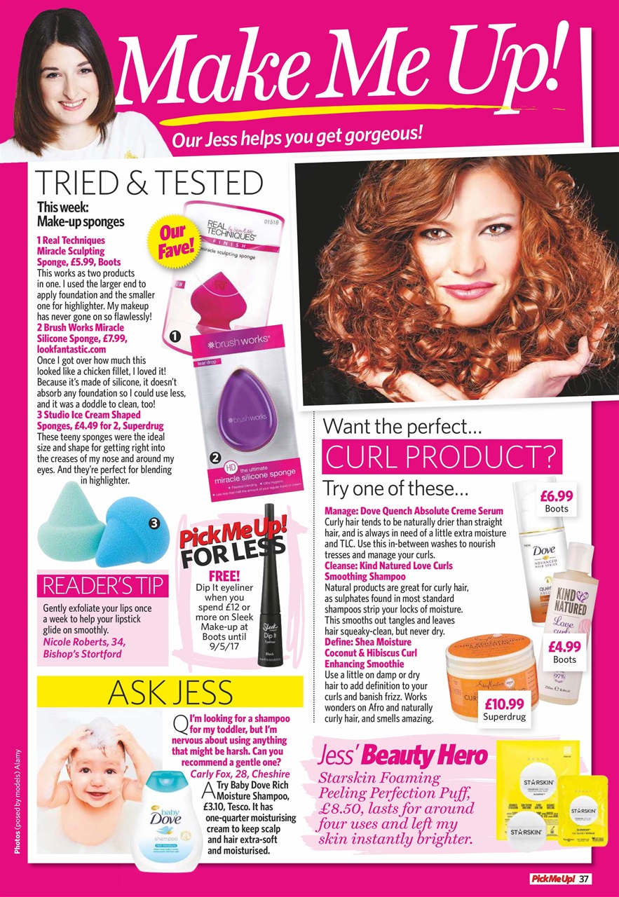 Pick Me Up Preview Pages