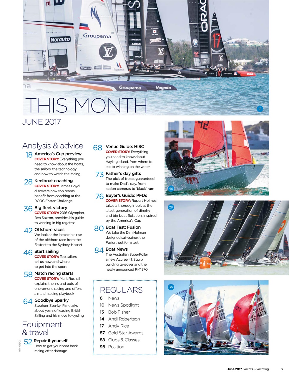 Yachts & Yachting Preview Pages