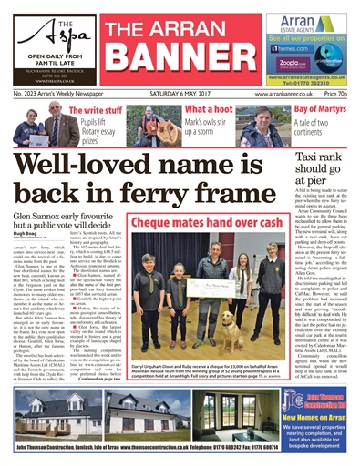 Arran Banner issue 