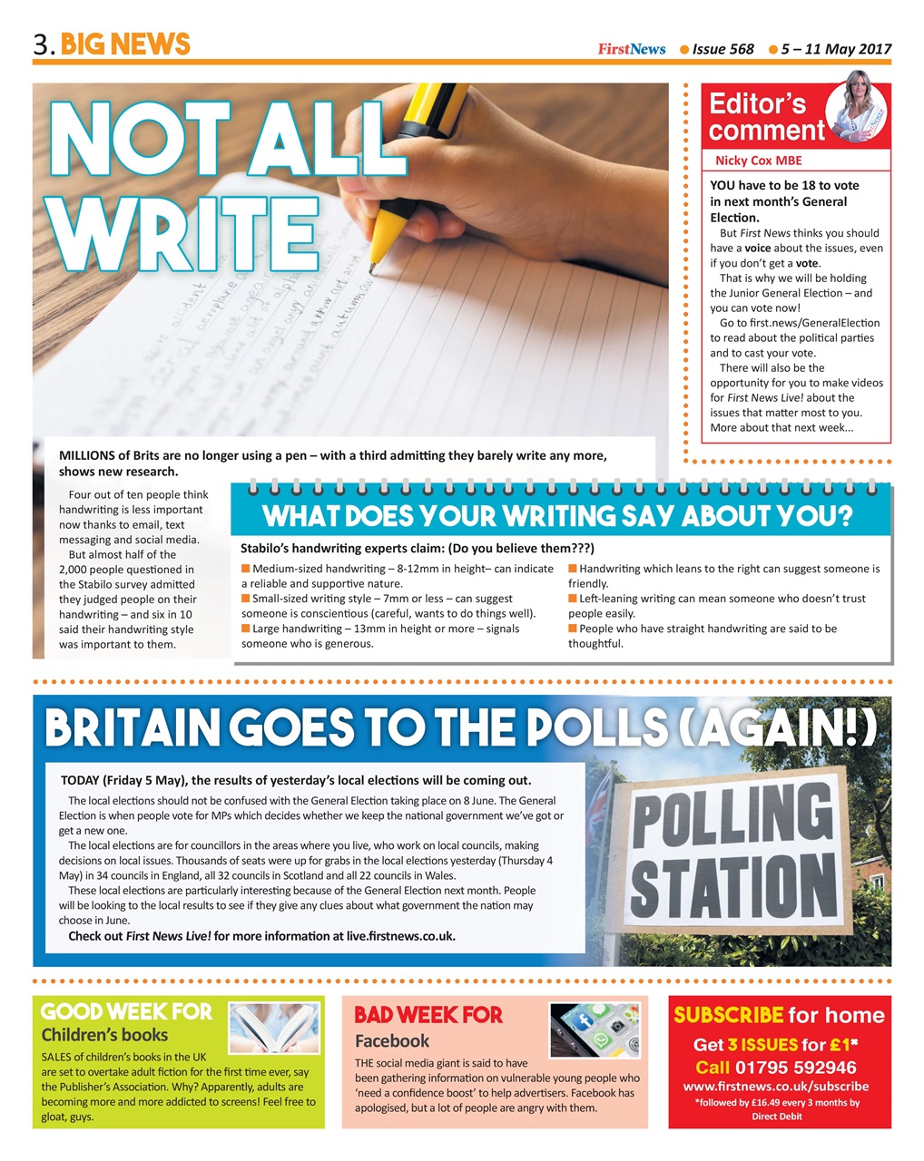 First News Preview Pages