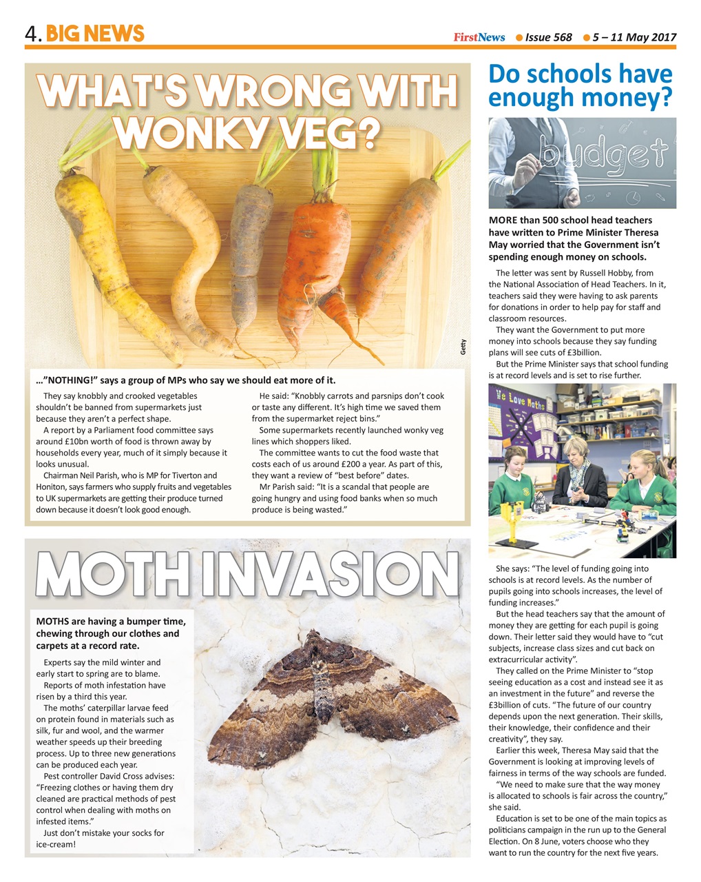 First News Preview Pages